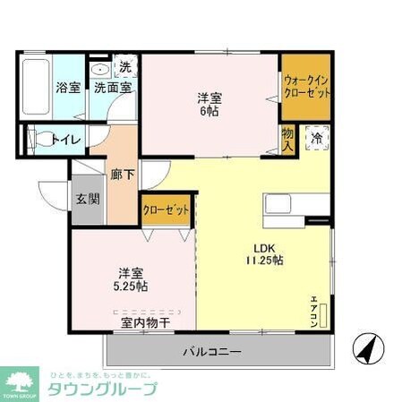 シーガル IIの物件間取画像